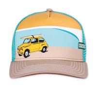 Coastal Hft Camionneur Casquette Surf Voiture Kaki / Orange Chapeau de Maille