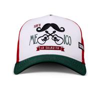 Coastal Hft Cap Méxicain Moustache Blanc/Vert Mexico Guitare Camionneur Bonnet