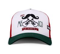 Coastal Hft Cap Méxicain Moustache Blanc/Vert Mexico Guitare Camionneur Bonnet