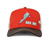 Coastal Hft Casquette Duck Blue Dive Orange Haut Ajusté Trucker Mesh Courbé A