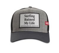 Coastal Hft Casquette Ruiné Heather Grey Haut Trucker Mesh Capuchon Costal