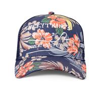Coastal Hft Casquette Super Bleu Marine Haut Trucker Mesh Capuchon Fleur Cappy A