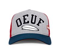 COASTAL HFT Casquette Trucker Haute Ajustée Gris/Vin Mesh Surf Sport