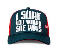 Coastal Hft Elle Pays Casquette Essence Haut Ajusté Trucker Mesh Surf Travail