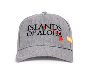 Coastal Hft Île Plein Casquette Gris 5 Panneaux Haut Ajusté Bubble Trucker A