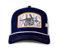 Coastal Hft King Surf Trucker Cap Bleu Marine/Blanc Baseball Chapeau de Maille