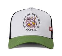 Coastal Hft Stoke Forever Trucker Cap Gris/Vert Basecap Chapeau de Maille Plage