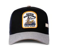 Coastal Hft Sumo Samoa Trucker Cap Noir/Gris Chapeau de Maille Basecap Surf Neu