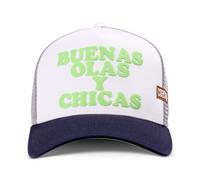 Coastal Hft Trucker Cap Olas Y Chicas Blanc/Bleu Marine Casquette Baseball