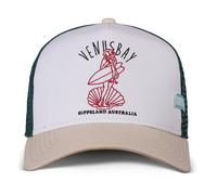 Coastal Hft Trucker Cap Vénus Bay Blanc Baseball Chapeau de Maille Unisexe Surf