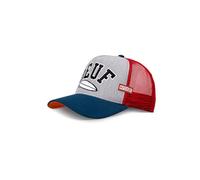 COASTAL HFT Casquette Trucker Haute Ajustée Gris/Vin Mesh Surf Sport