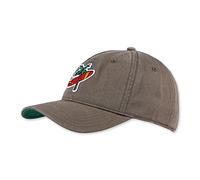Coastal Homme Casquette - Palm Cross (Olive) - Curved Visor Dad Cap