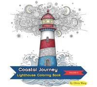 Coastal Journey: Lighthouse Coloring Book