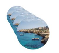Coastal of Malta Lot de 4 désodorisants de voiture personnalisés pour homme et femme - Tablettes d'aromathérapie - Cartes parfumées à suspendre pour armoire de salle de bain