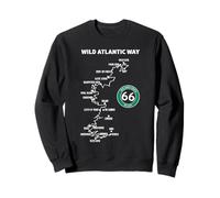 Coastal Route The Wild Atlantic Way Irlande Sweatshirt