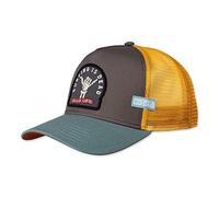 Coastal Surfing Dead Grey/Light Petrol Trucker Cap - One-Size
