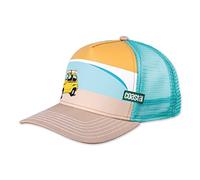 Coastal Surfy Car Khaki/Orange HFT Trucker Cap - One-Size