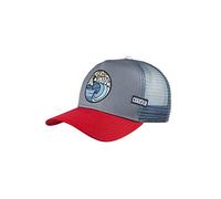 COASTAL - The Glow (Red/Grey) - High Fitted Trucker Cap
