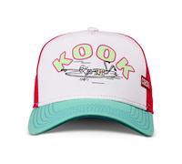 Coastal Trucker Cap Hft Kook Blanc / Mint / Rose Casquette de Baseball Maille