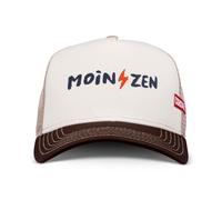 Coastal Trucker Cap Hft Moinzen Blanc/Marron / Kaki Casquette de Baseball Mesh A