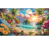 Coastal-Villa-with-Pool-and-Blue-shutters Puzzle 1000 pièces Défi de Jeu éducatif Jeu Familial Amusant & Stimulant Cadeau pour Femmes et Hommes à des Fins de Relaxation 38x26/1000 pièces