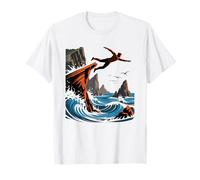 Coasteering Côte Rocheuse Plein Air Côtier Sport Marin T-Shirt