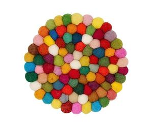 Coaster Parent (Multicolore Mélange, Cercle 20 cm)
