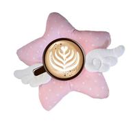 Coasters for Drinks - Cup Coasters for Table | Cup Mat for Drinks | Cute Star Wings Insulated Coaster | Cofee Table Decor | Creative Place Mat for Tabletop Decoration Birthday Housewarming Coffeee