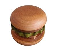 Coasters Set For Table, Fun Cup Coaster Set, Hamburger Drink Coaster, Cute Table Decorations, Absorbent Drink Coasters, 3,66 x 3,39 Inches Kitchen Table Coasters, Creative Coaster Design, Playful