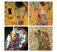CoasterStone As9830 Gustav Klimt Collection Absorbant sous-Verres, 4-1/10,2 cm, Lot de 4