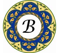 CoasterStone SQ823 Charles Rennie Mackintosh-Tulip and Treillis Lot de 4 Dessous de Verre absorbants 10,2 cm