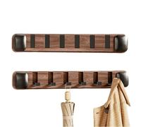 Coat Hooks, Wall Mount, Foldable Design Suction Cup, Space Saving, Clothes Rack for Kitchen, Entryway, Bathroom, Shower Door, Living Room, Keys, Towels, Hat, Purse, Bag Hanging