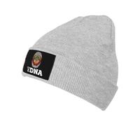 Coat of The Soviet Union It's in My DNA Beanie Hat for Men Women Skull Cap Winter Knit Caps Soft Ski Hats, gris, Taille unique