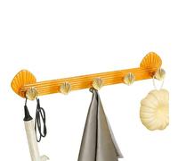 Coat Rack Wall Mount - Laundry Rails, 1 Unit Hanging Shelves For Garment Airing, Portable Valets With Vacuum Grip, Utility Hardware, Hooks For Entryway, Bathroom And Kitchen