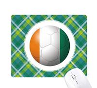 coate ivoire drapeau national coupe du monde réseaux verte grille pixel tapis de souris