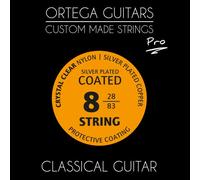 ORTEGA - NYP8 - Jeu 8 cordes nylon cristal