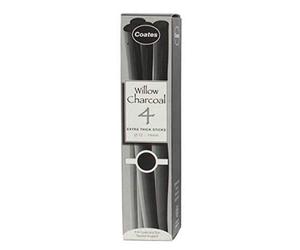 COATES Lot de 4 fusains 10-15 mm
