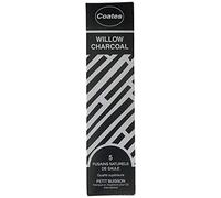 Coates Lot de 5 Crayons fusains 6 mm Noir