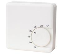 COATI - Thermostat MÉCANIQUE pour CHAUDIÈRE ET Chauffage ANALOGIQUE avec Installation À 2 Fils 10A 250V Blanc Coati
