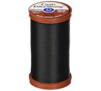 COATS & CLARK Fil d'ameublement extra résistant, 137,2 m, noir (S964-0900)