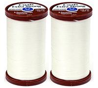 Coats & Clark S964-8010 Lot de 2 Fils d'ameublement Extra résistants, 137 m, Naturel