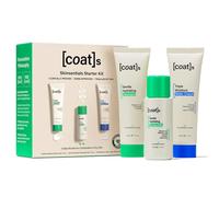 COATS Coats Skinsentials Kit de démarrage - Nettoyant format voyage, tonique 300 ml et crème hydratante de 1 oz - Lot de 3