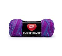 Coats - Fil Red Heart Super Saver yarn-grape Fizz - multicolore
