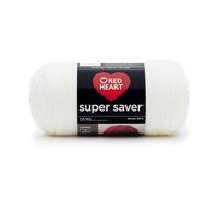 Coats - Fil Red Heart Super Saver Yarn-Soft Blanc - multicolore