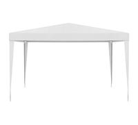 Coavain Tonnelle 4 x 4 m, blanche, résistante aux UV et imperméable, durable, pour réunion de famille, barbecue, pique-nique, fête d'anniversaire, événements