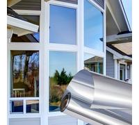 Coavas Film teinté réfléchissant pour fenêtre de Maison, Protection de l'intimité en journée, Film teinté Anti-UV bloquant la Chaleur, 60 x 200 cm