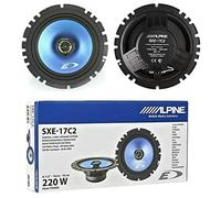 Coaxial 2 Haut-parleurs Compatible avec Alpine SXE-17C2 2 Voies 16,50 cm 165 mm 6,5" 40 Watts rms 220 Watts Max boîtiers de Voiture Standard, par Paire