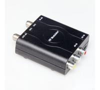 Coaxial pour modulateur RCA vers RF - Convertisseur AV vers coaxial pour anciens téléviseurs CH3/CH4 - Compatible avec VCR DVD