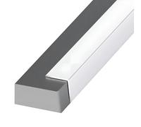 Coayuou Baguette D Angle Alu Finition Carrelage 90cm* 3pièces Profile d'angle Protection Contre Les Dommages Et Esthétique Moderne- Parfaite pour Cuisine, Salle De Bain Et Salon(White,10 * 10mm)