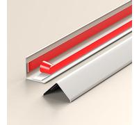 Coayuou Baguette D Angle Baguette De Finition Aluminium Adhesive 100cm* 3pièces Wall Protector Préservez Vos Murs des Chocs Et Rayures avec Ce Protège-Angle Ultra-résistant(Style 3,30 * 30mm)